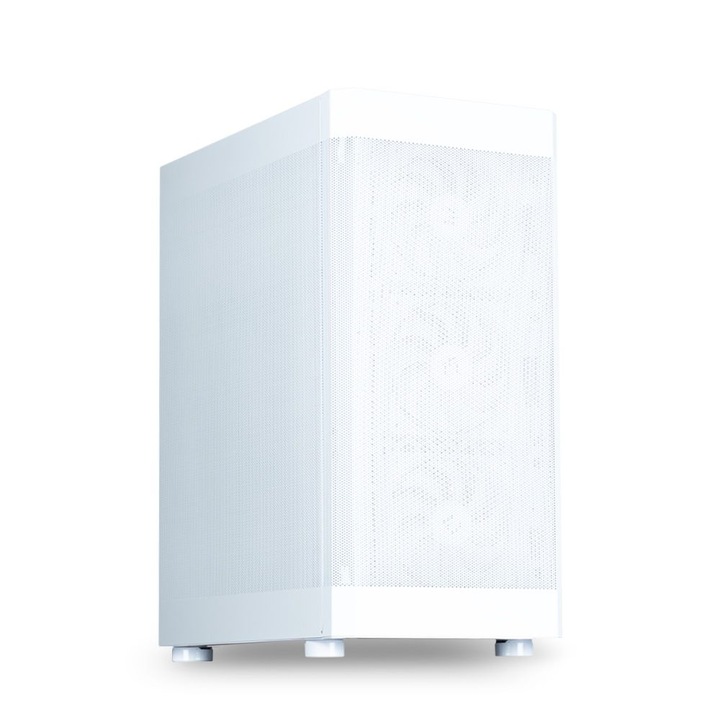 Carcasa Middle Tower Zalman, 2x3.5", 2x2.5", USB, Alb