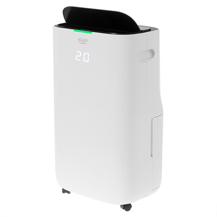 Dezumidificator si Purificator de Aer 2-in-1 (Alb/Negru)