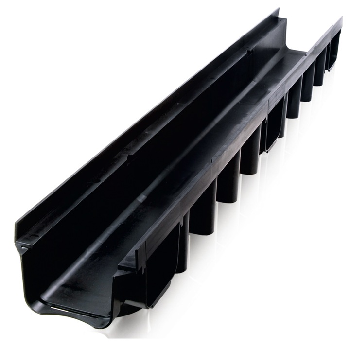 Sistem de scurgere ZMM, MAX-DRAIN BASIC, 1000x98x131mm, conectare la rau, lungime 1m