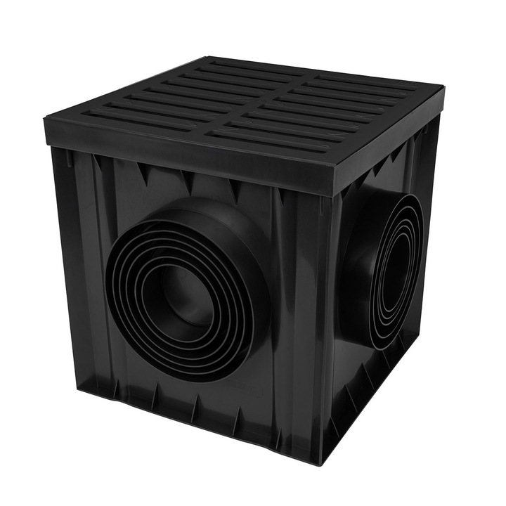 Sistem de ventilatie ZMM, Polipropilena, Grafit