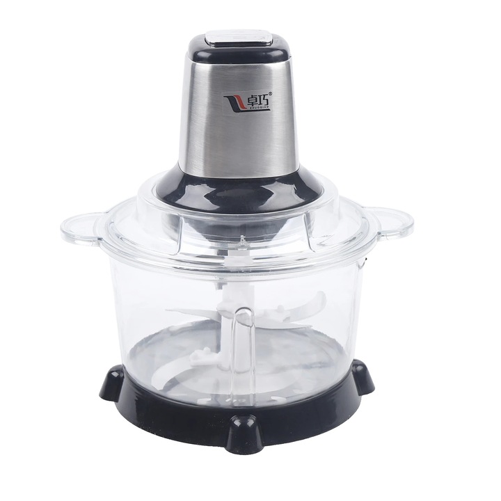 Tocator electric, 300W, capacitate 5L, transparent, 25x28cm
