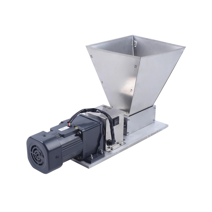 Macinator electric de cereale, 60W, capacitate 23QT, argintiu, dimensiuni 49x15.3x28.4cm