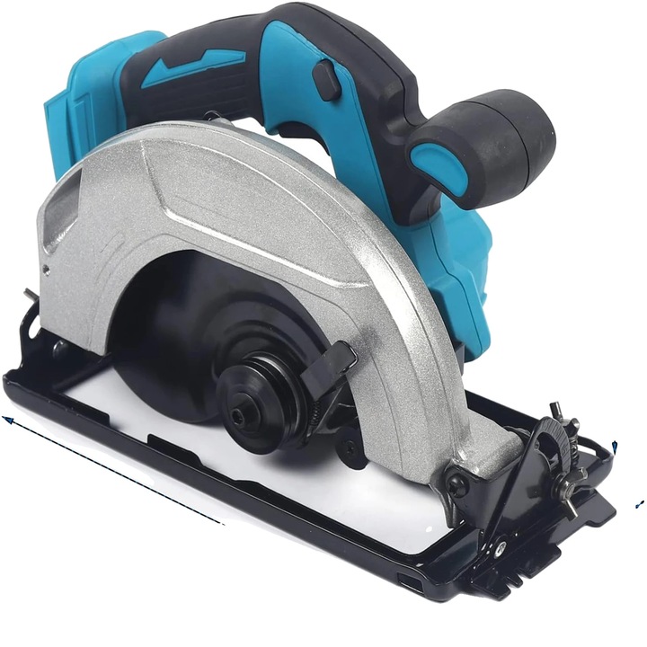 Циркуляр, 4500 RPM, олекотен дизайн, син, 27.3x13.2x18cm