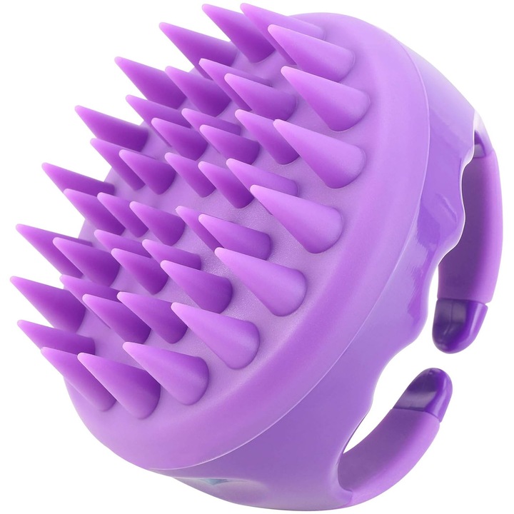 My Home hajkefe, szilikon, lila, 10x15cm