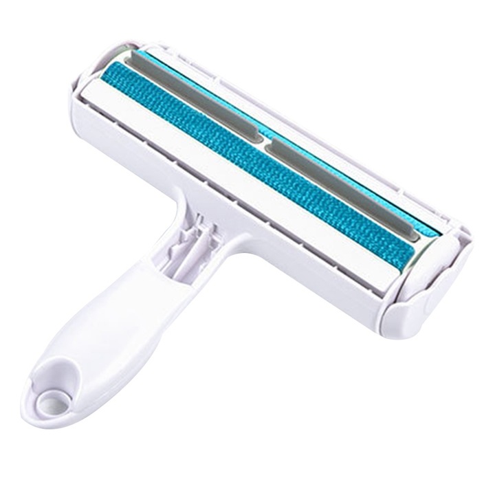 Комплект четки за почистване на четки за обезкосмяване на домашни любимци Cozevdnt Blue за многократна употреба