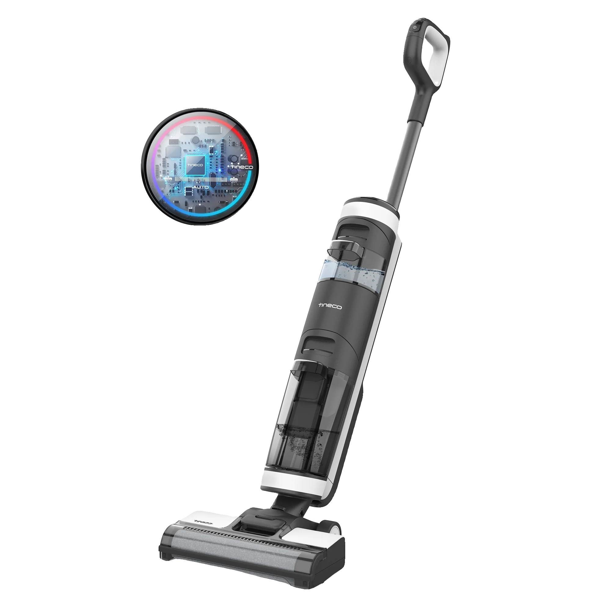 Aspirator fara fir Floor One S3 Breeze, tehnologie de detectare umeda si uscata, autonomie 40 minute, sistem de auto-curatare