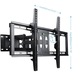 Suport TV de colt, Full Motion Tilt, pentru ecrane 32-65 inch, negru, 75-420mm