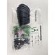 Momcbebe automata öntözőkészlet, mikrosprinkler, víz- és energiatakarékos, PVC, 20m