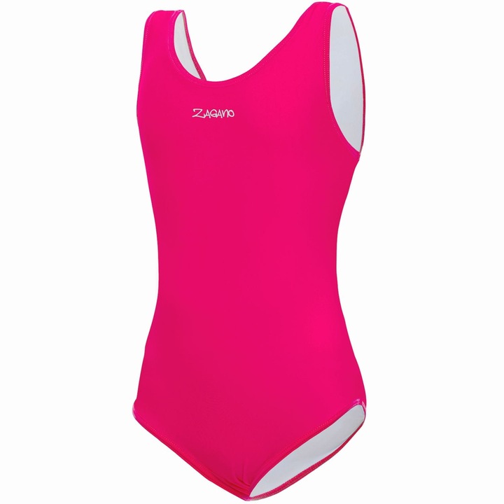 Zagano AMARE costum de baie dintr-o singura piesa pentru fete, roz, 164