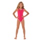 Zagano AMARE costum de baie dintr-o singura piesa pentru fete, roz, 164