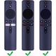 Carcasa din silicon pentru Xiaomi TV Remote, Mi Box S Silicon Control Cover Xiaomi Box Case Mi TV Stick Silicon Protector Cover (Lavanda Gray)