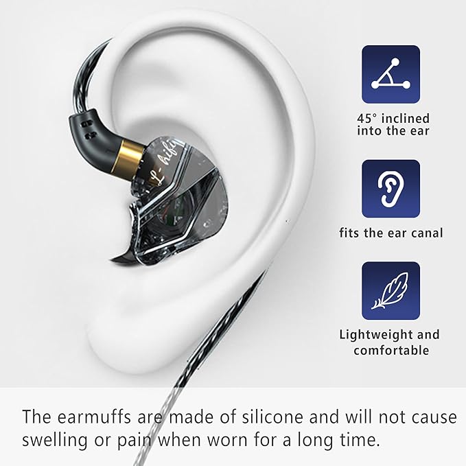Casti HiFi cu Microfon | Conexiune Type-C | Bass Extrem 20Hz | Compatibil Samsung/iPhone/PC | Izolare Zgomot | Garantie 2 Ani