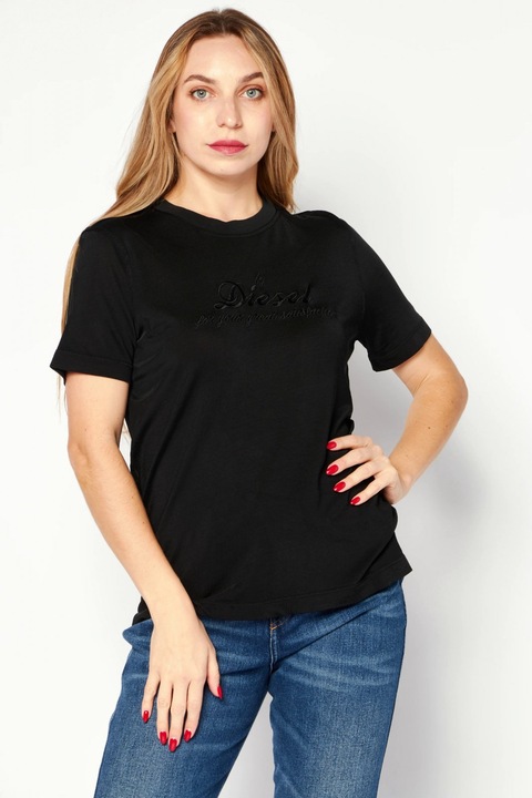 Tricou Dama Diesel A06585, Negru, S