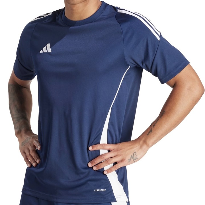 Tricou Adidas Tiro 24 Training pentru barbati, Bleumarin