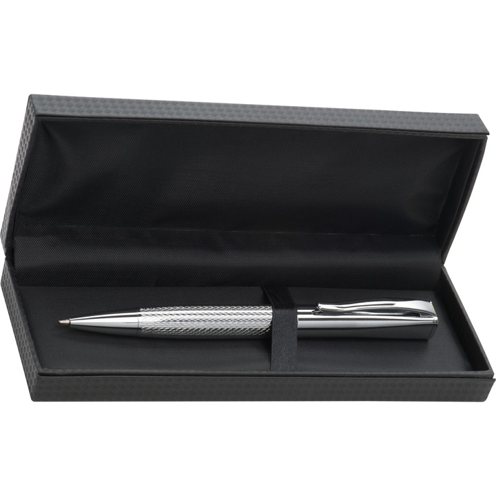 Pix din metal cu scris albastru Chester