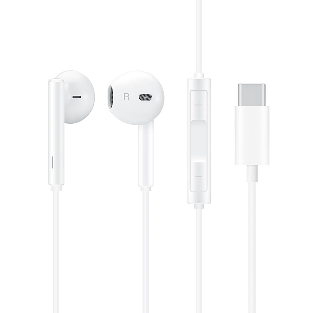Casti Audio In-Ear cu fir Premium Conector USB-C Microfon si Volum control pe Fir compatibil Huawei