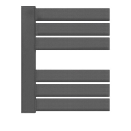 Radiator de baie Chicago H600 L500 Negru - eMAG.ro