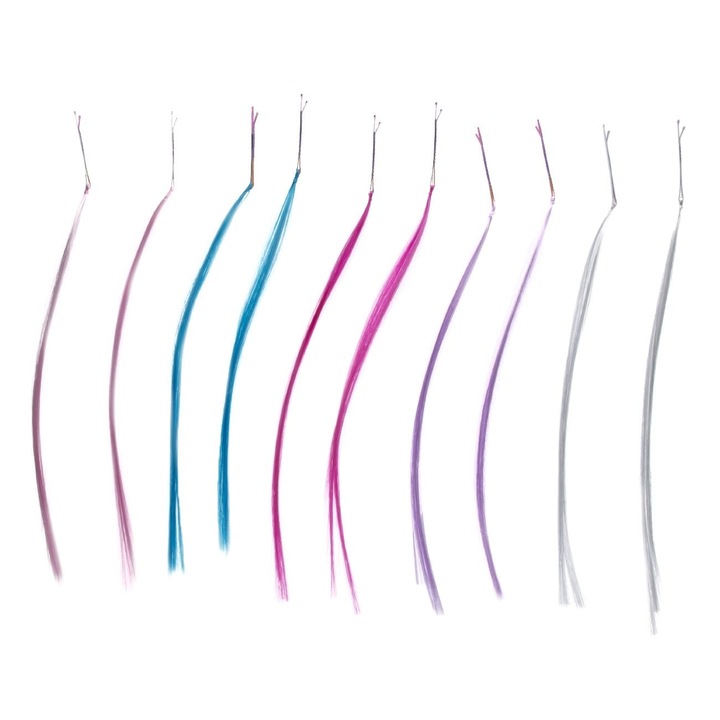 Suvite de par multicolore de culori pastel 26cm - 10buc