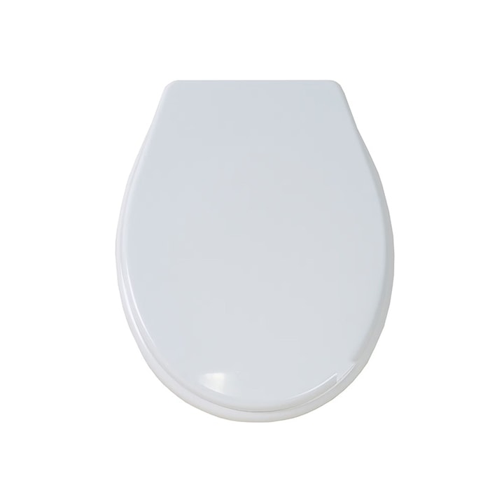 Capac pentru WC, Nova, din plastic, alb, 440 x 365 mm