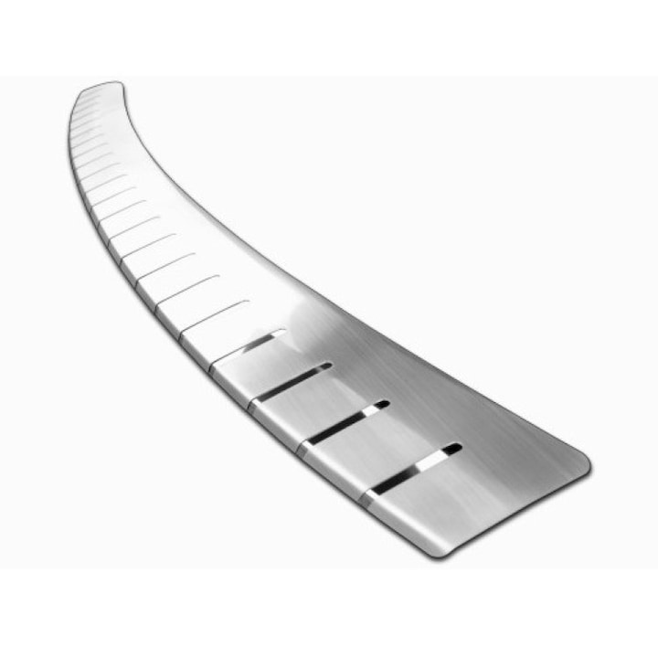 Folie protectie portbagaj in doua straturi, Crom si Aluminiu Polisat 83 x 7, 5cm