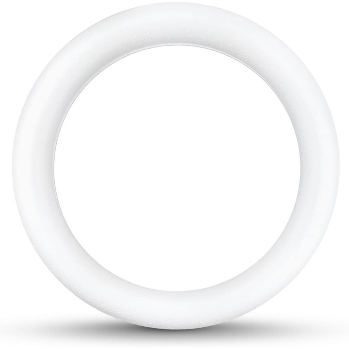 Coronita Polistiren, Netuno, Diametru 30 cm, 5 Buc/Setinele Complete, Articole Decorative, material De Bricolaj Pentru Decoratiuni Festive, Craciun, Paste, Artizanat