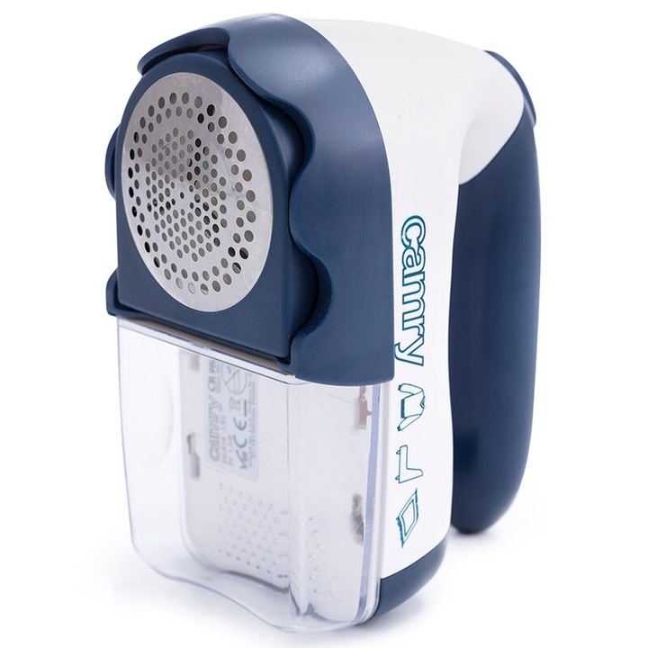 Aparat de curatat scame, capacitate 90 ml, 3 W, alimentare baterii sau retea