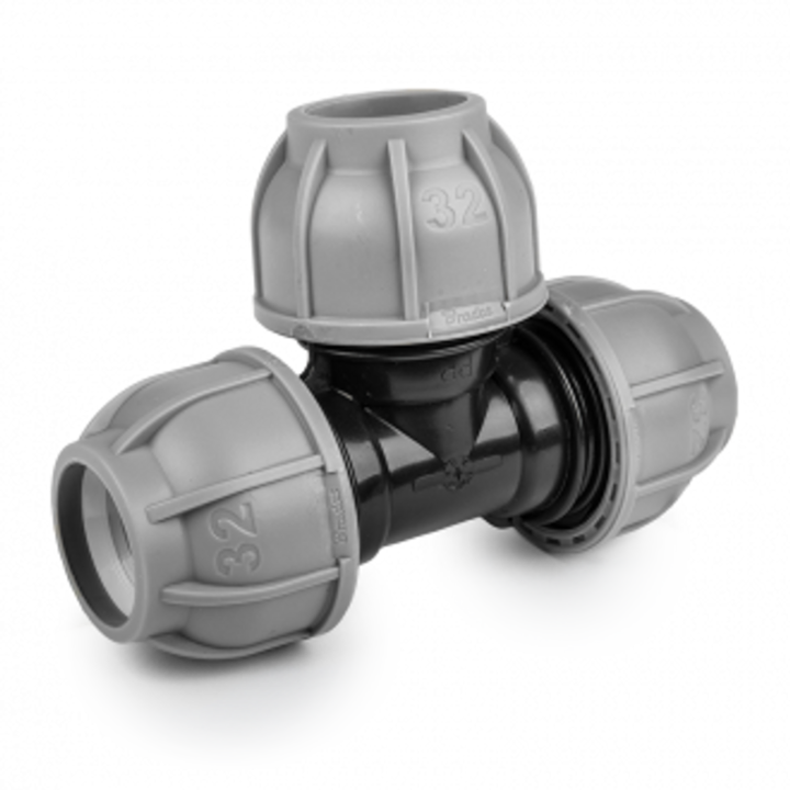 Conector BRADAS kpe T-fitting 40-25-40