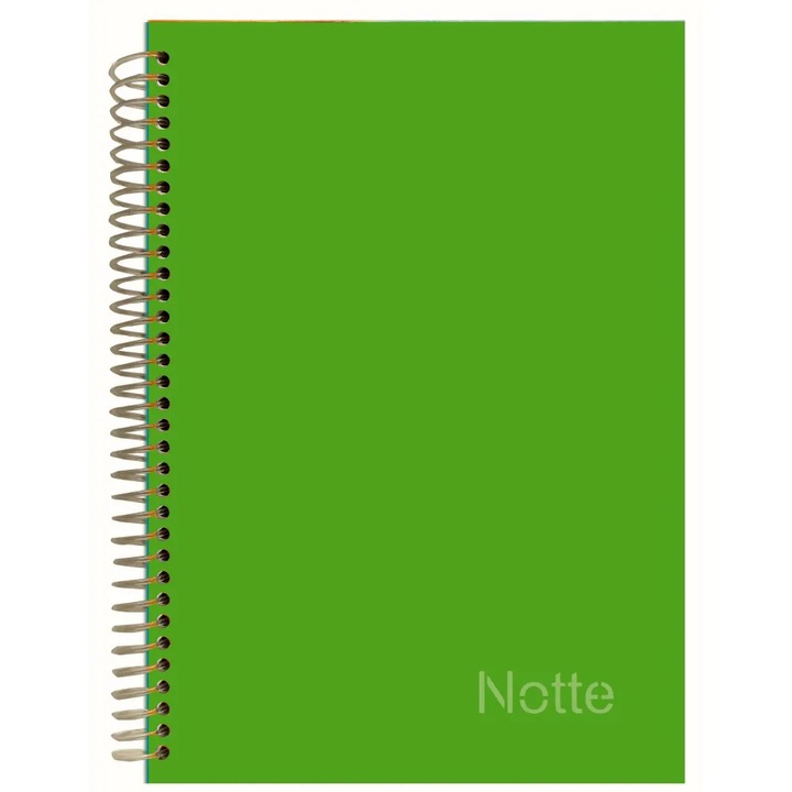 Caiet Notte, A4, cu Spira, Perforatii Indosariere, 96 File, Matematica