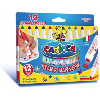 Set 12 Markere Carioca stampile Set 12 Markere Carioca stampile