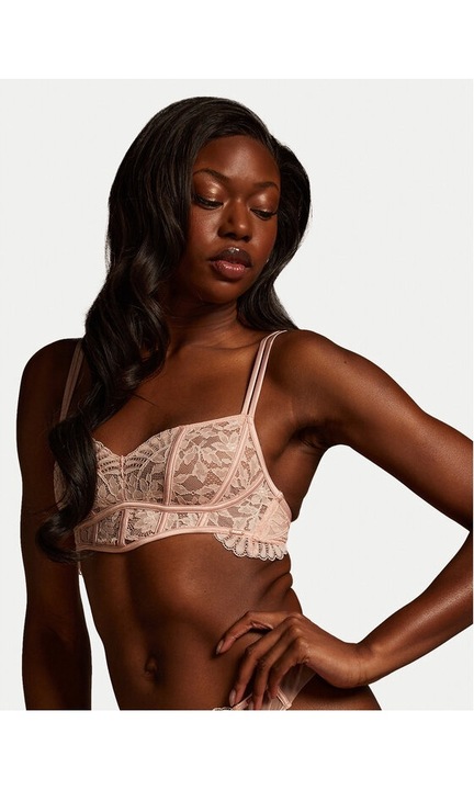 Сутиен, Hunkemoller, 026454, Розов, Полиамид, Розово