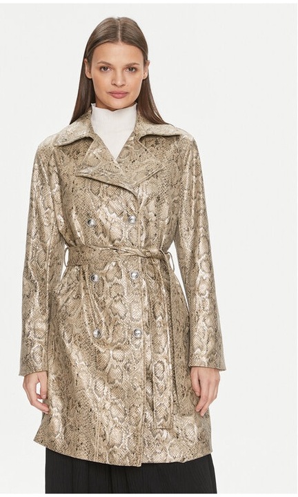 Trench dama, Guess, 399184, Maro, Piele Ecologica