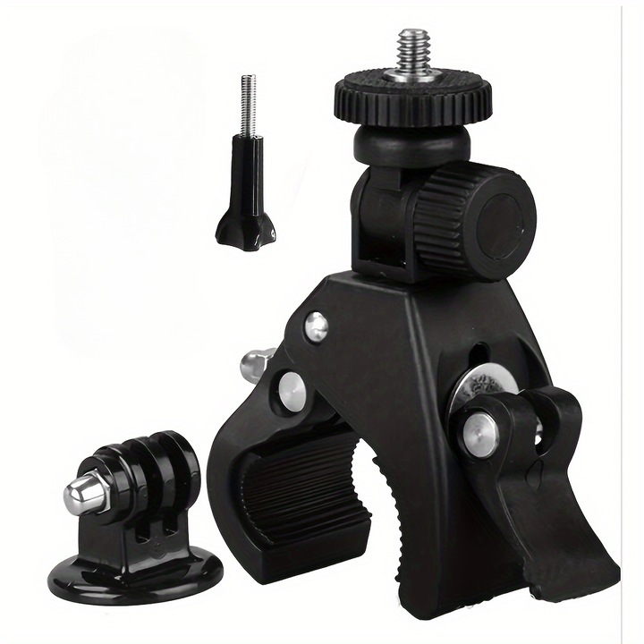 Стойка за велосипед/мотоциклет Ouyifan, ротация на 360, регулируема, 20-38 мм, камери/видеосветлини/монитори/Gopro Hero