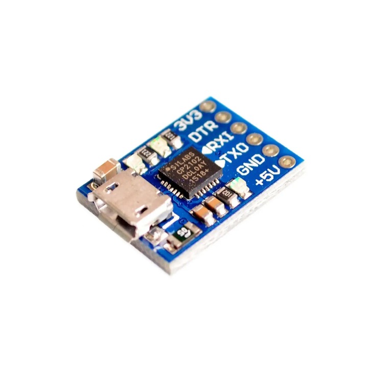 UART átalakító modul CP2102 Micro USB