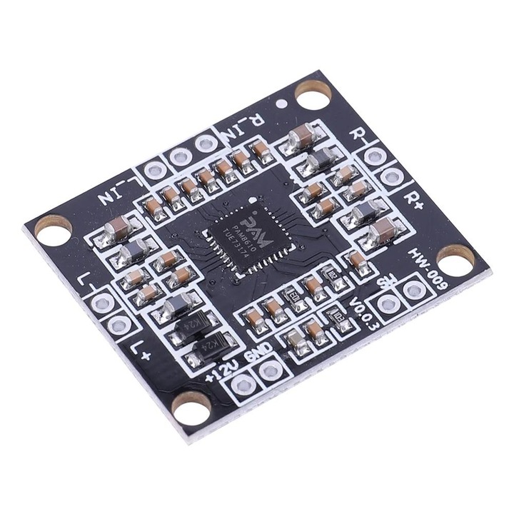 Стерео усилвателен модул PAM8610, 2x15W