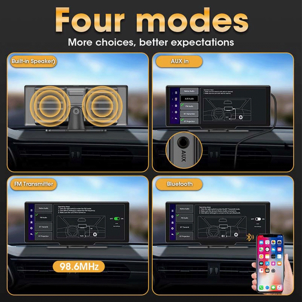 Navigatie Auto Multimedia, Display 10.26 inch, Apple Carplay si Android ...