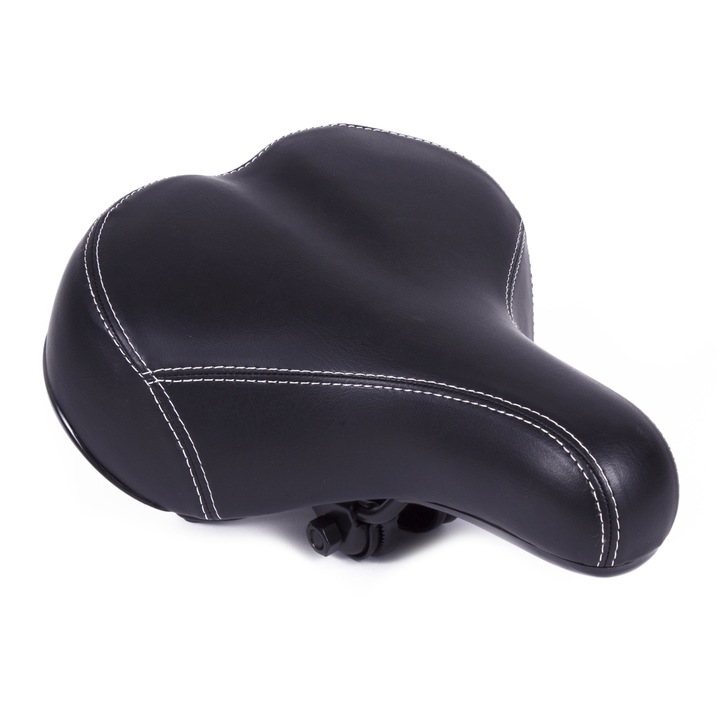 Седалка за велосипед черен цвят