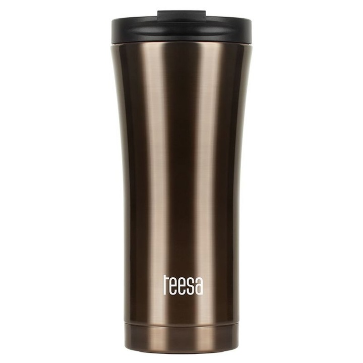 Termos Inox, 500 ml, Maro, 16 x 12 x 23.3 cm