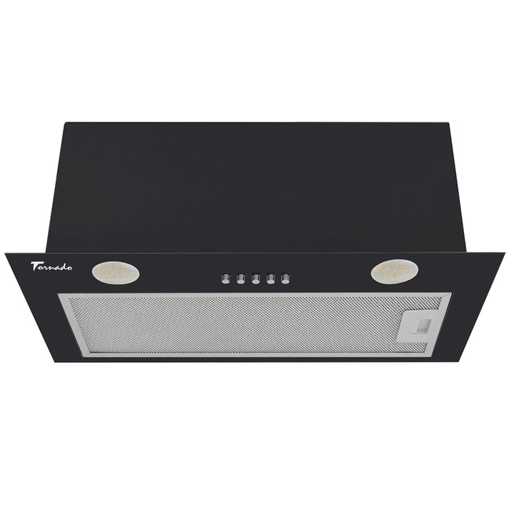 Абсорбатор за вграждане Tornado DRYTH 960 (52) LED, Цвят Черен
