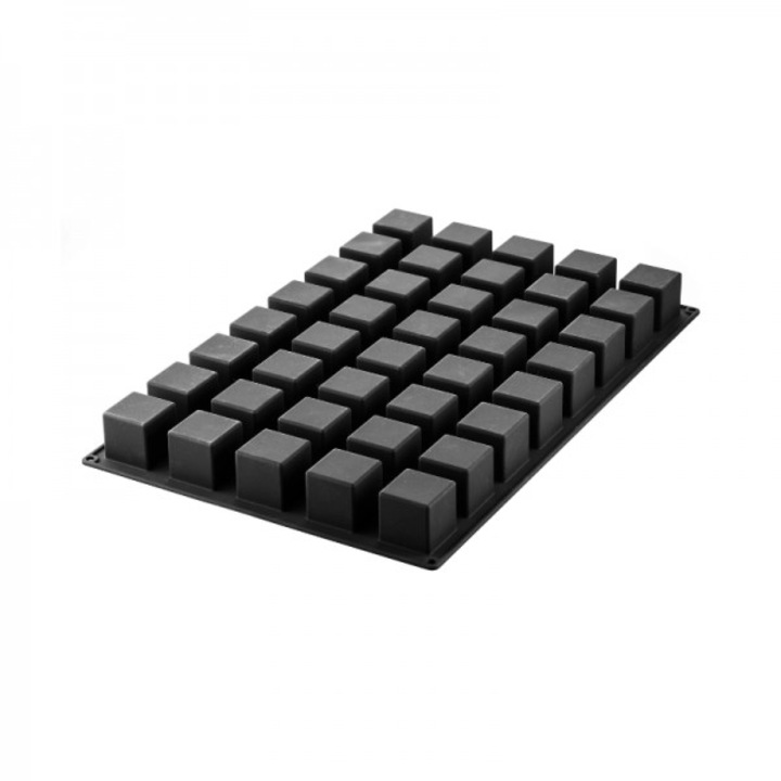 Силиконова форма за торти, Silikomart Cube 122.5 ml, 40 вдлъбнатини