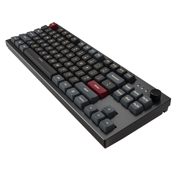 Механична клавиатура Montech MKey TKL Darkness, Switches GateronG PRO 2.0 Red, Dark blue
