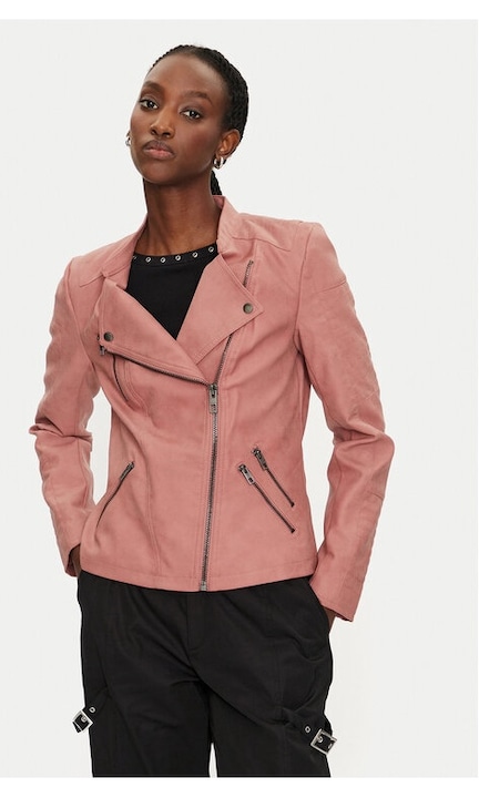 Geaca dama, Only, 542473, Roz, Piele Ecologica