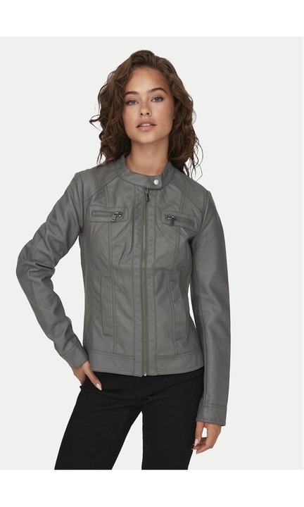 Дамско яке, NAME IT, 542466, Сиво, Вискоза, 34 EU