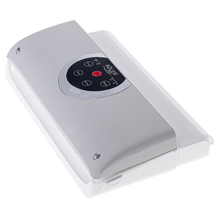 Vákuum és tömítő berendezés, száraz/nedves vákuum, szélesség 20 cm, vákuum kapacitás 0,8 bar, 130 W