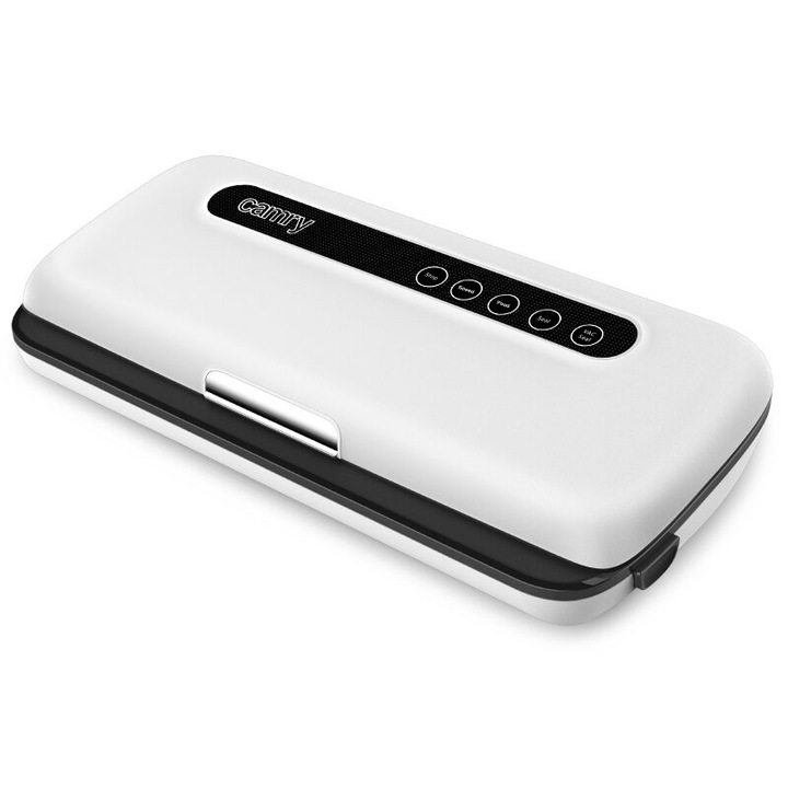 Aparat de vidat si sigilat, Camry, vidare uscata/ umeda, Latime 20 cm, capacitate vidare 0.7 Bar, 130 W