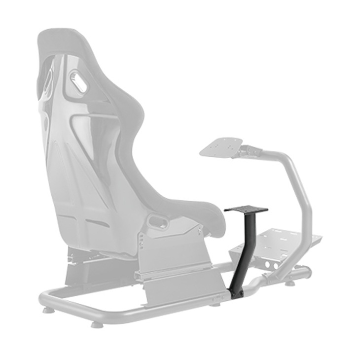 Държач за скоростен лост StableDesk за стол Gaming Racing Simulator Cockpit, черен