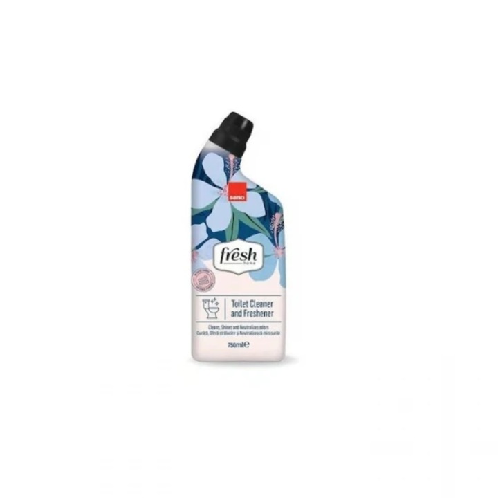 Solutie pentru vasul de toaleta Sano Fresh Home Toilet Cleaner & Refreshener, 750 ml