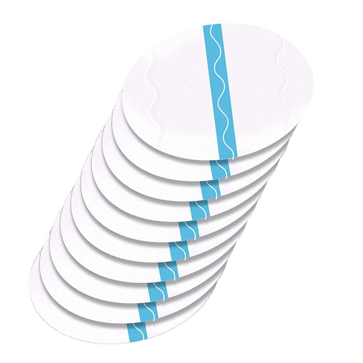 Set 10 Plasturi Anti-Frictiune, Invisibili, Rezistenti, Transparent, 11.4x8.1cm