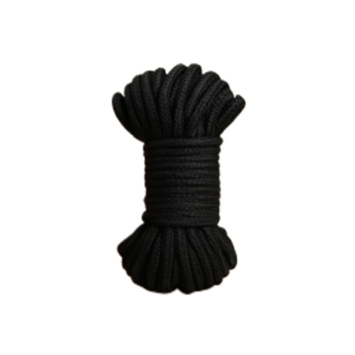 Franghie pentru Bondage, 5 metri, negru