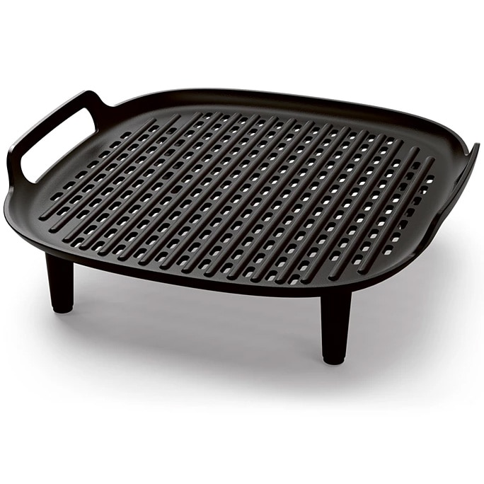 Accesoriu gratar pentru Airfyers Philips HD9926/00, plita-gratar, 4 bete de frigarui, compatibil cu gama Airfryer HD9200, HD9252, HD9255,NA220-NA221, NA321, NA322