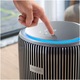 Пречиствател за въздух Philips AC4220/12 серия 4200, 2x NanoProtect HEPA филтър, CADR: 600 м3/ч, До 156 м², Сензори за газ и PM2.5, Метално сребрист, Филтър: FY4200/30
